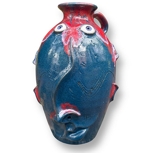 Johnathan Corn 10" Face Jug DP5640